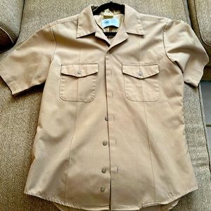 Navy service uniform men top. AKA peanut butter